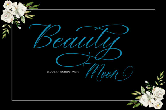 Beauty Moon Script: A Feminine Font for Modern Design Projects