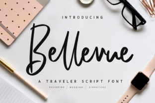 Bellevue Script: A Handwritten Font with a Unique Personality