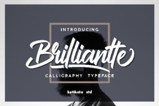 Brilliantte Script: A Dynamic Calligraphy Font