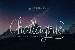 Chattagirie Script: A Handwritten Font with a Natural Touch