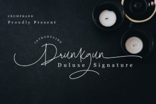 Drunkgun Script: Elevating Your Brand with a Luxurious Signature Font