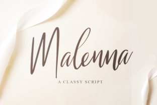 Exploring the Artistry of Malenna Script: A Modern Handwriting Font for Creative Expression