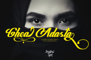 Ghea Adasta Script: A Handwritten Font with Personality