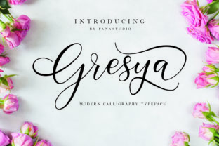 Gresya Script: A Feminine Font with Style