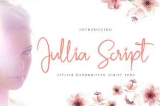Jullia Script: A Handwritten Font That Speaks Volumes in a Digital World