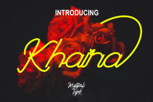 Khaira Script: A Unique Font for Creative Designs