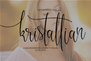 Kristallian Script: A Modern Handwritten Font for Creative Projects