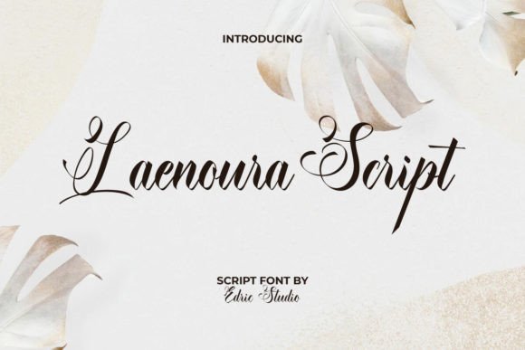 Laenoura Script: A Timeless Font for Modern Creativity