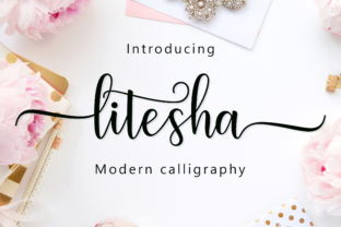 Litesha Script: A Handcrafted Font That Elevates Design