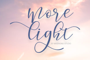 Morelight Script: A Modern Calligraphy Font for Creative Expression