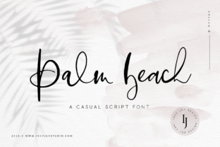 Palm Beach Script: A Casual Font with Big Impact