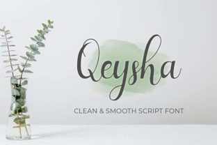 Qeysha Script: A Timeless Choice for Elegant Design Projects