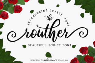 Routher Script: A Modern Elegance for Design Professionals