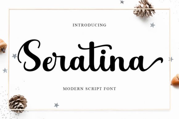 Seratina Script: A Versatile Font for Creative Projects