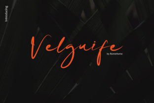 Velgiufe Script: A Timeless Handwritten Font for Professional Design
