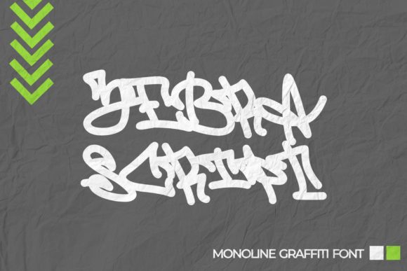 Zebra Script: A Dynamic Monoline Graffiti Font for Modern Design